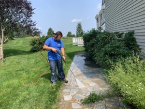 Power Washing Project in Watertown, CT