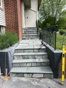 Stone Step Builders in Connecticut by Arnold's Masonry and Construciton
