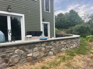 Stone Retaining Wall Builders in Connecticut by Arnold's Masonry and Construction